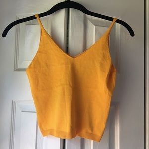 yellow tank